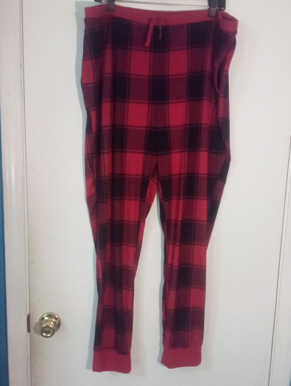 * Sonoma Red Plaid Lounge Pajama Sleep Pants XXL New NWOT